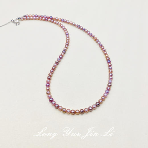 S925珍珠项链（淡水）；4-4.5mm 商品图0