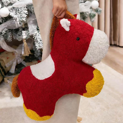 【品牌直发】加倍生活 国风小马抱枕 马年限定系列 春节新年焕新季 商品图3