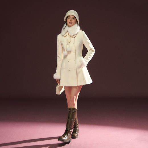 Ariseism 美式复古高级感套装女冬季新款两件套 商品图3