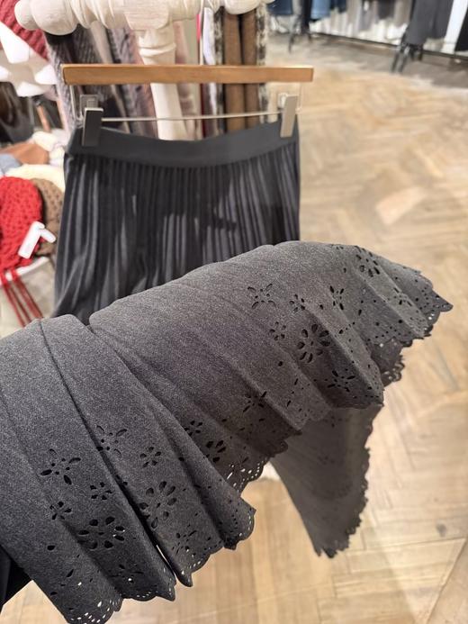 【门店同款】ENJOY冬季复古百褶镂空半身裙 167696880 商品图1