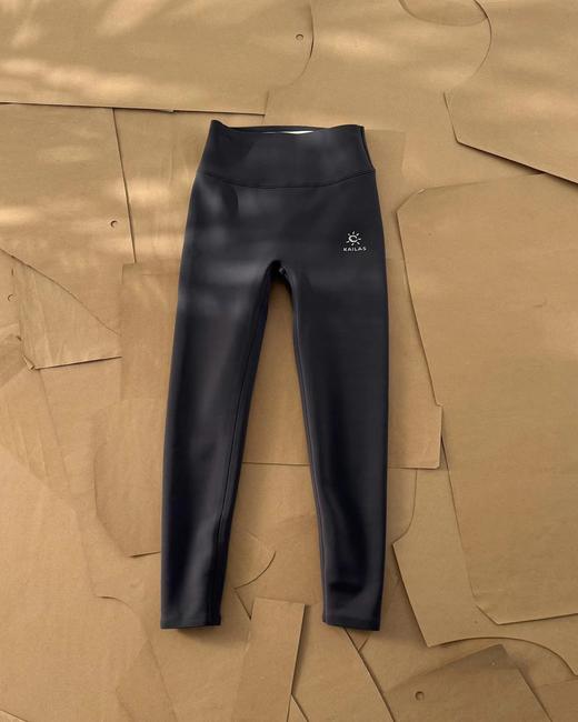 F011248女款厚抓绒裤中层保暖修身吸湿排汗户外运动瑜伽裤 商品图11