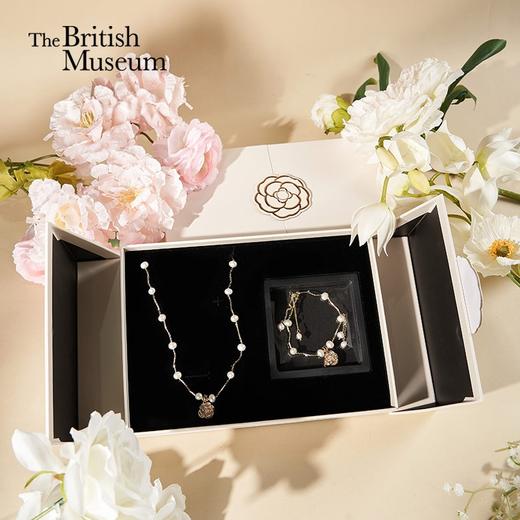 大英博物馆 欧洲文化系列 山茶花珍珠礼盒 商品图0