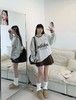 F011269撞色三叶草宽松剪裁针织套头毛衣男女同款 商品缩略图1