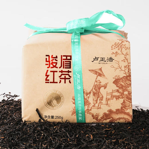 卢正浩红茶金纸包骏眉武夷红茶叶 蜜糖香花果香一级250g纸包下午茶自饮 纸包250g 商品图1