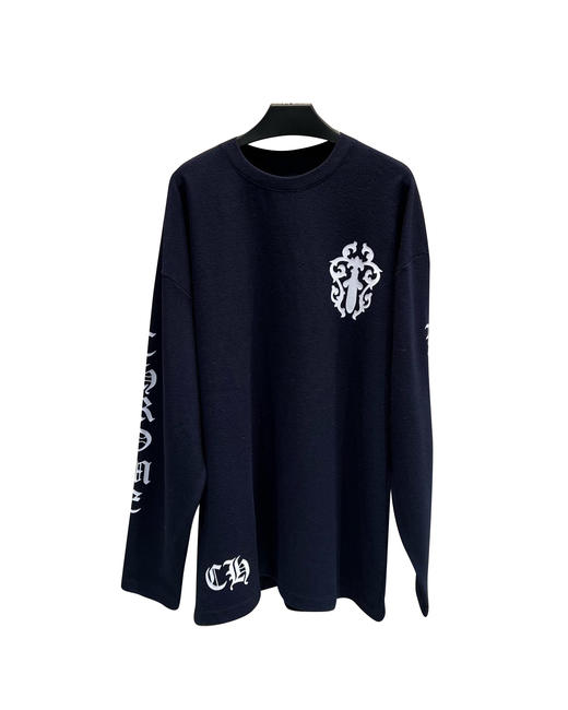 女款宽松印花长袖T恤la009 商品图0