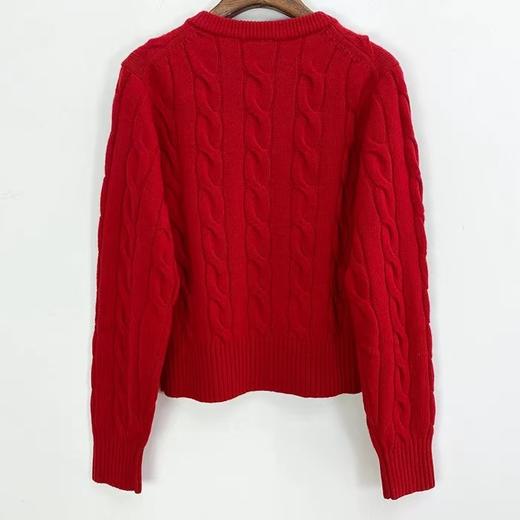 【春上新】【新品】6楼李维斯新年款大红开衫006Q60000 吊牌价799 商品图1