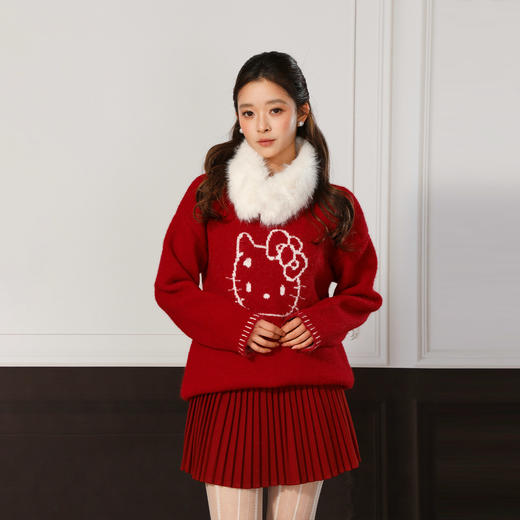 围脖氛围感卡通毛衣-纪念日百货门店同款168644221 商品图0