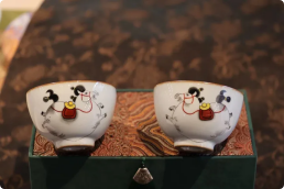 汝窑马上有钱对杯