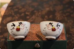 汝窑马上有钱对杯 商品图0