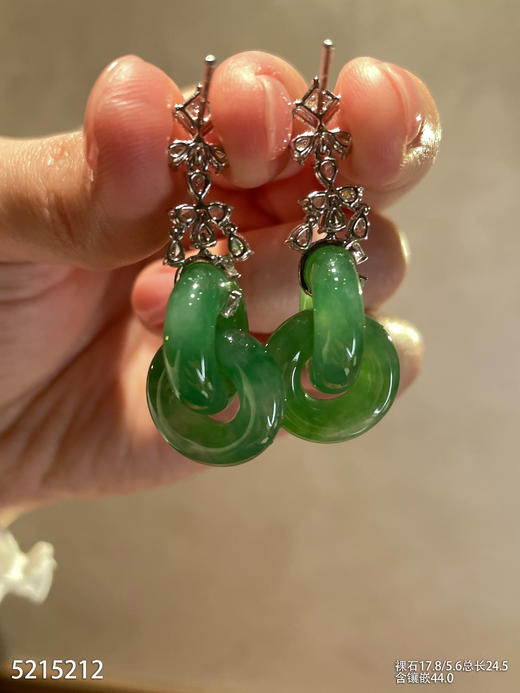 5215212，双环耳坠。具体价格微信咨询 商品图6