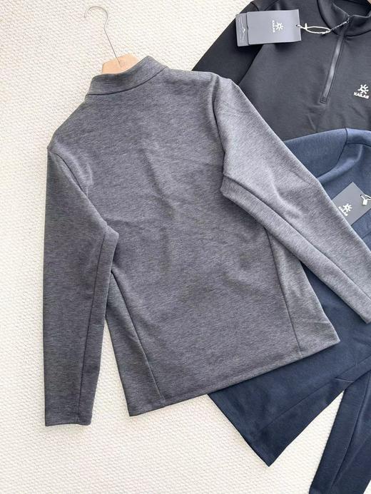 F011206羊毛立领功能长袖T恤美利奴速干户外运动攀登徒步男 商品图6