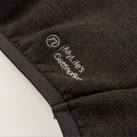 NPC潮牌羊毛混纺空气双面绒拉链半开襟抓绒卫衣套装NP5CST01&SP02 商品图3