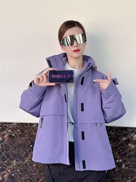 【春上新】【玫瑰故事同款】【5折】6楼OUTDOOR新款防风防水保暖三合一套羽绒冲锋衣 吊牌价2199元折后价1099 商品图1