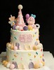 【臻品系列】---【粉色蛇宝宝 双层款】女孩、周岁生日蛋糕 商品缩略图0