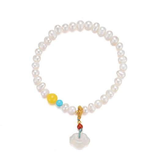 【云汐·珍珠手串】天然复古淡水珍珠手链 送妈妈送爱人 商品图2