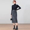 「自」全新升级【铂金会员146/天猫199/差价53】(52255)洛诗琳轻熟风毛呢半身裙2026新款高腰显瘦通勤直筒中长裙 商品缩略图2