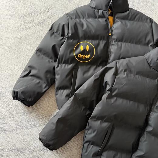 F011236Mascot Black笑脸印花拉链立领面包棉服男女同款 商品图2