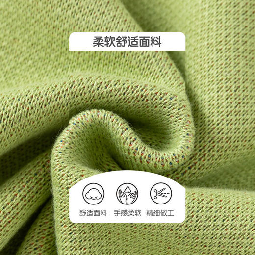 快乐鸭鸭加厚纯棉针织男童毛衣A类秋冬儿童外套上衣保暖婴儿毛衣 商品图1