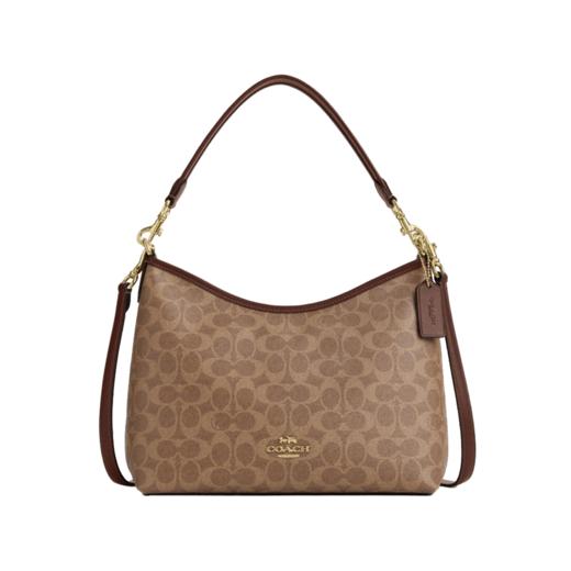 196395556618 COACH 蔻驰Laurel 31老花单肩斜挎流浪包CV975【31*10.5*23.5cm】 商品图0