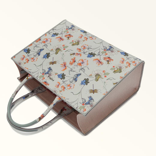 8050597449517 FURLA FURLA OPPORTUNITY织物大号花卉印花女士托特包 商品图1
