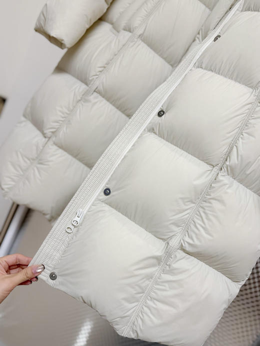 不退换|   20260112东北刚需！bo兰进口 95% 白鹅绒长款羽绒服，5-7个工作日发货 商品图9