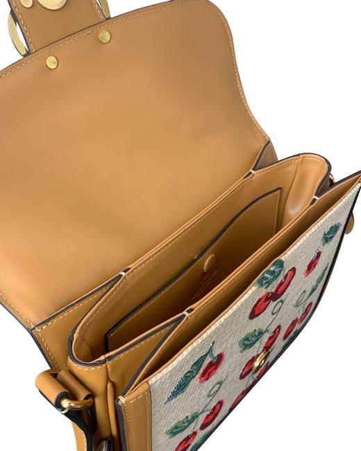 提花拉菲草皮革手袋斜挎包zo023 商品图3