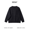 9557SDSA男士秋冬新款痞帅男装美式简约菱形刺绣字母圆领卫衣宽松百搭 商品缩略图4