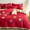 【品牌直发】加倍生活 100支全棉四件套/三件套-小马奔腾系列 5色可选 马年限定系列 春节焕新季 商品缩略图2