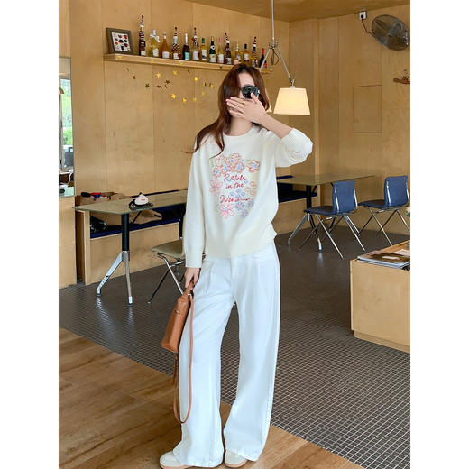 <曾小咸推荐>3.13现货秒杀 ！微信超特价！韩系绣花毛衣 日常229.99 立减130 秒杀99.99！！ 商品图2