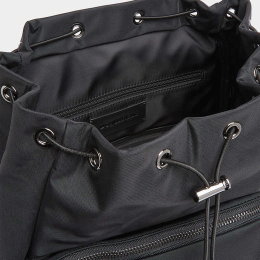 【一】DSQUARED2 男士 Urban 系列 字母徽标贴片双肩包 黑色 BPM0103 16806815 2124 商品图4