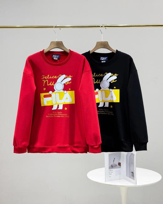 F011266限定款安东尼不二兔情侣款银狐绒卫衣 商品图0