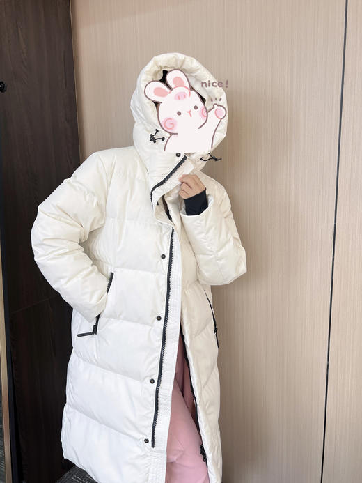 中戏系品牌正品三防中长款90绒羽绒服 商品图8