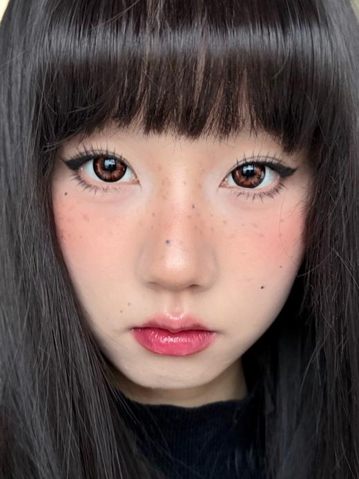 tomdoll半年抛 燕尾 蓝/夜莺/涩谷辣妹 棕灰红 14.2mm 商品图11