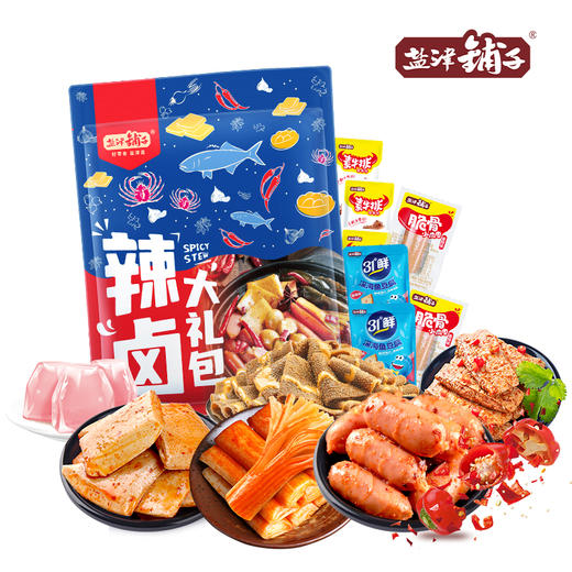 盐津铺子 辣卤零食礼包237g 商品图4