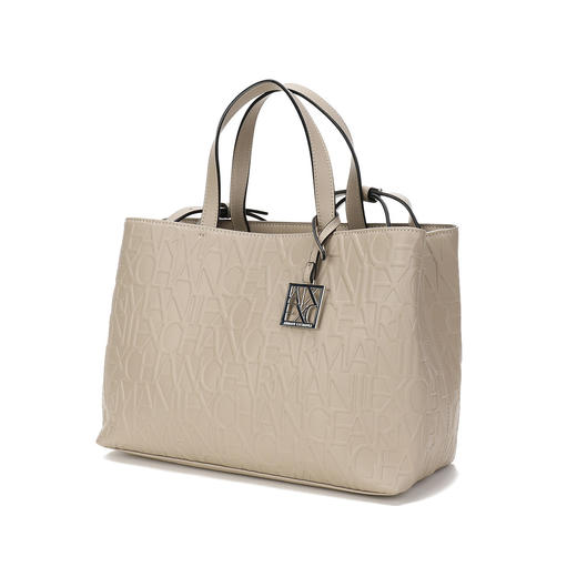 8050232343705 ARMANI EXCHANGE 女式满印LOGO大容量商务手提斜挎单肩包【32*13*23cm】 商品图1