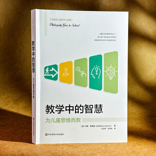 教学中的智慧 为儿童思维而教 儿童哲学 思维教学方法 人工智能时代教育革新 商品图1