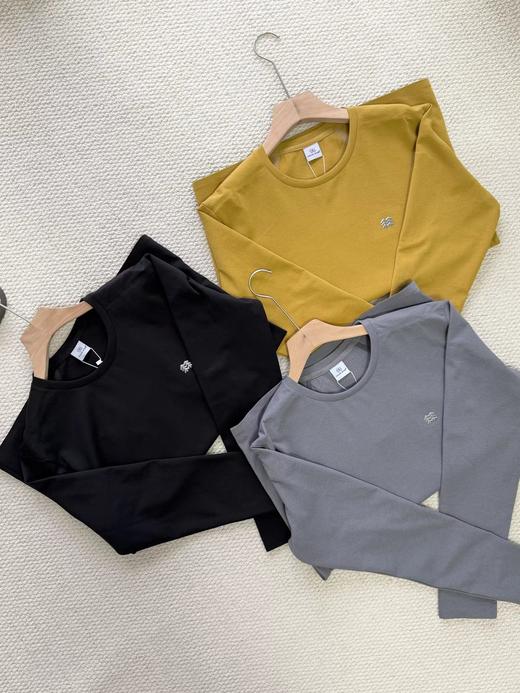 F011261户外长袖T恤男士防晒UPF50+热压圆领上衣 商品图1