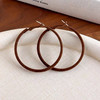 秋冬氛围感美拉德圈圈耳环小众设计高级气质夸张耳饰-纪念日百货门店同款168197880 商品缩略图1