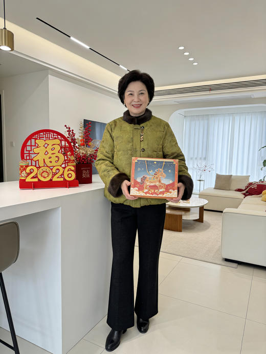 妈妈婆婆新年仪式感加绒夹棉厚款国风棉服 商品图14