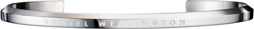 7350068244995 丹尼尔惠灵顿DANIEL WELLINGTON DW手镯|爆款经典男女同款素圈开口情侣手镯手环情人节礼物【银色-小号】 商品图0