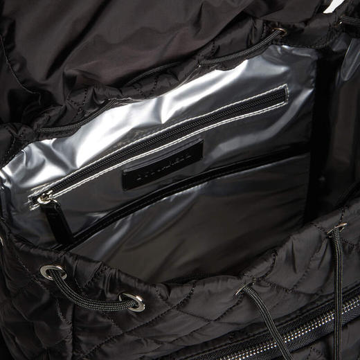 DSQUARED2 男士 Heritage 系列 字母徽标贴片双肩包 黑色 BPM0122 11702380 2124 商品图4