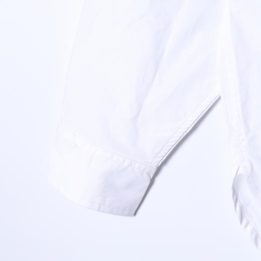 SDSA男士秋冬新款痞帅男装韩版纯色宽松长袖衬衫外套百搭翻领衬衣 商品图3