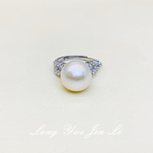 S925珍珠戒指（淡水）；12-13mm 商品图0