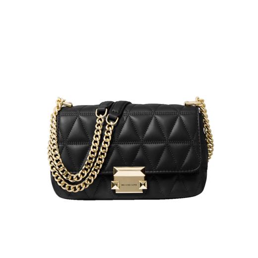 190864491219 迈克高仕MICHAEL KORS MK/Sloan小号羊皮链条单肩斜挎菱格包【22*7*13cm	】 商品图0