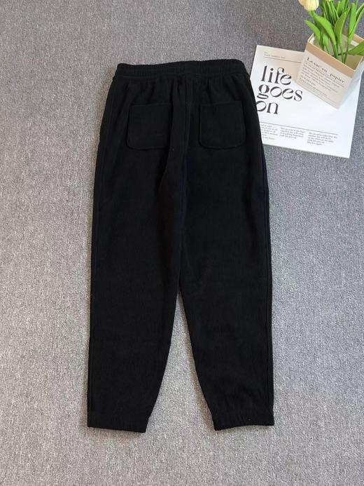 F011271男女同款加绒卫裤刺绣款加厚卫裤束脚裤 商品图10