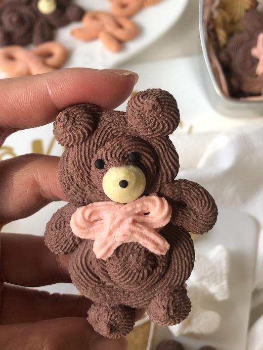 单盒包邮  爱的礼物-小熊的情书曲奇饼干礼盒   商品图2