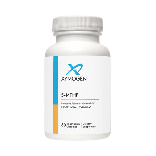 【效期至27年6月】活力叶酸胶囊 XYMOGEN 5-MTHF  60粒/瓶 商品图0