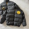F011236Mascot Black笑脸印花拉链立领面包棉服男女同款 商品缩略图3