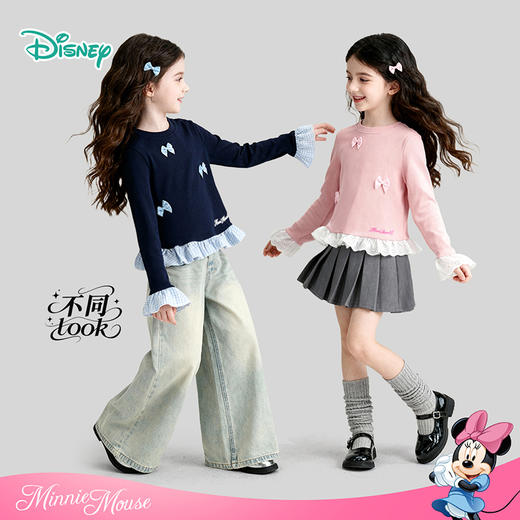 迪士尼女童长袖T恤ZD1FS010 商品图0