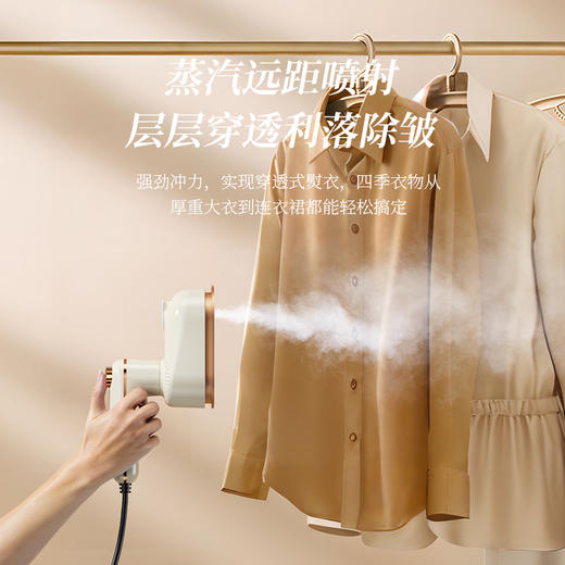 【手持便携式熨斗】 强劲蒸汽 干湿双烫 旅行便携 抚平褶皱 商品图5